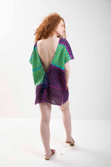V Neck Short Kaftan