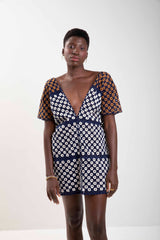 V Neck Short Kaftan