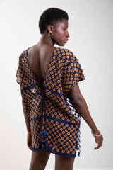 V Neck Short Kaftan